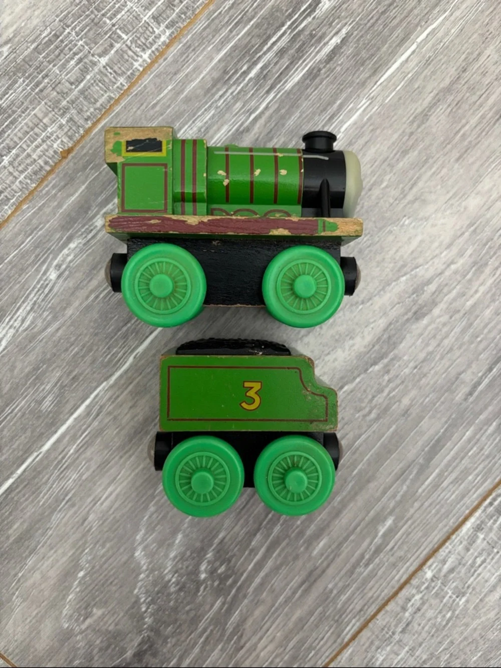Wooden Henry and Tender - Early Engineers